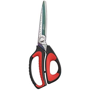 LIVINGO Ciseaux multifonctions 25,4 CM avec revêtement en titane de qualité supérieure, cisailles en acier inoxydable forgées pour la maison, l'élagage, le bureau, le jardin - Publicité LIVINGO Ciseaux multifonctions 25,4 CM avec revêtement en titane de qualité supérieure, cisailles en acier inoxydable forgées pour la maison, l'élagage, le bureau, le jardin - Publicité