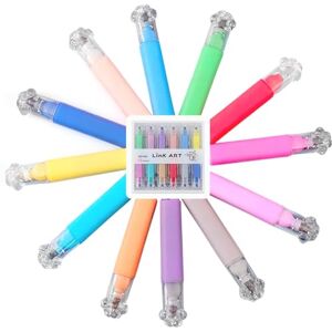 Keratobleem 12 PCS Mini Surligneur, 12 Couleurs Assorties, Marqueurs Paste, Esthétiques de Highlighters pour Mettre en Évidence un Journal Intime ou un Carnet à L'école - Publicité Keratobleem 12 PCS Mini Surligneur, 12 Couleurs Assorties, Marqueurs Paste, Esthétiques de Highlighters pour Mettre en Évidence un Journal Intime ou un Carnet à L'école - Publicité
