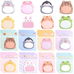 NAEBRO 640 Feuilles Notes Autocollantes Animaux, 8 Notes Adhésives Mignonnes, Kawaii Marqueurs de Dessin Animé, Sticker Blocs Notes Mémo pour Fournitures Papeterie pour L'école Bureau Maison Cadeaux Elèves - Publicité NAEBRO 640 Feuilles Notes Autocollantes Animaux, 8 Notes Adhésives Mignonnes, Kawaii Marqueurs de Dessin Animé, Sticker Blocs Notes Mémo pour Fournitures Papeterie pour L'école Bureau Maison Cadeaux Elèves - Publicité