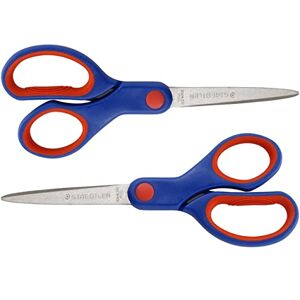 Staedtler 965 17 NBK Noris Ciseaux Enfant Droitier 17 cm Lot de 2 - Publicité Staedtler 965 17 NBK Noris Ciseaux Enfant Droitier 17 cm Lot de 2 - Publicité