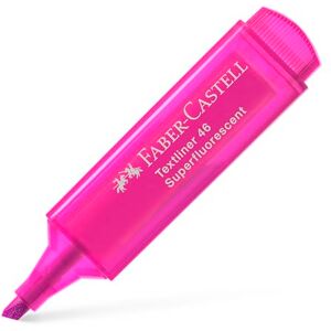 Faber-Castell 154628 Surligneur Textliner 1546, rechargeable, rose - Publicité Faber-Castell 154628 Surligneur Textliner 1546, rechargeable, rose - Publicité