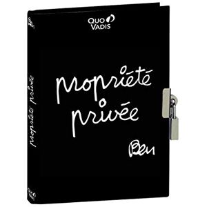 QUO VADIS Ben Journal Intime 256 Pages Papier Blanc 12x17 cm Noir - Publicité QUO VADIS Ben Journal Intime 256 Pages Papier Blanc 12x17 cm Noir - Publicité