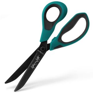 Ashton and Wright Ciseaux en titane HD Ciseaux robustes pour bureau, maison, cuisine et loisirs créatifs 210 mm / 8" Lames revêtues de titane (Teal, pour droitiers) - Publicité Ashton and Wright Ciseaux en titane HD Ciseaux robustes pour bureau, maison, cuisine et loisirs créatifs 210 mm / 8" Lames revêtues de titane (Teal, pour droitiers) - Publicité