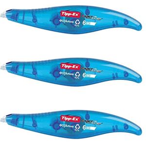 Tipp-Ex Lot de 3 Rollers de correction EXACT LINER ECO 5 mm x 6 m - Publicité Tipp-Ex Lot de 3 Rollers de correction EXACT LINER ECO 5 mm x 6 m - Publicité