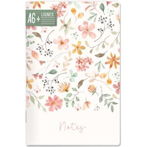 Häfft paper&you® Carnet de notes A6+ ligné "Wild Blossoms" de 64 pages, couverture souple petit format, mini journal ligné durable & respectueux au climat - Publicité Häfft paper&you® Carnet de notes A6+ ligné "Wild Blossoms" de 64 pages, couverture souple petit format, mini journal ligné durable & respectueux au climat - Publicité