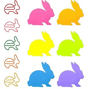 MFCGHXR Trombones Fantaisie Set Pince Document Décoratif Marque blocs de notes adhésives en forme de lapin avec trombones Blocs de notes adhésives en forme de lapin avec trombones Notes - Publicité MFCGHXR Trombones Fantaisie Set Pince Document Décoratif Marque blocs de notes adhésives en forme de lapin avec trombones Blocs de notes adhésives en forme de lapin avec trombones Notes - Publicité