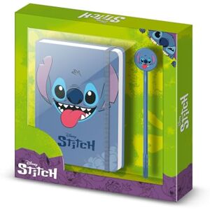 Disney Lilo et Stitch Face-Coffret Cadeau avec Journal et Stylo à Bille Fashion, Bleu - Publicité Disney Lilo et Stitch Face-Coffret Cadeau avec Journal et Stylo à Bille Fashion, Bleu - Publicité