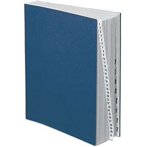 Pendaflex DDF5OX Dossier de bureau extensible, 1-31/jan-décembre, lettre, panneau pressé avec revêtement acrylique, bleu foncé - Publicité Pendaflex DDF5OX Dossier de bureau extensible, 1-31/jan-décembre, lettre, panneau pressé avec revêtement acrylique, bleu foncé - Publicité