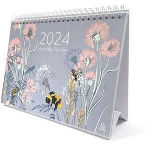 Exacompta Réf GS037Z Calendrier de bureau/planificateur mensuel 2024 Motif abeille mois par page Comprend les jours fériés britanniques 210 mm x 150 mm Se tient en toute sécurité sur un - Publicité Exacompta Réf GS037Z Calendrier de bureau/planificateur mensuel 2024 Motif abeille mois par page Comprend les jours fériés britanniques 210 mm x 150 mm Se tient en toute sécurité sur un - Publicité