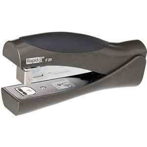 Rapid Agrafeuse StandUP Ultimate NXT, 20 feuilles, Métal et caoutchouc, Noir titanium, 20679830 - Publicité Rapid Agrafeuse StandUP Ultimate NXT, 20 feuilles, Métal et caoutchouc, Noir titanium, 20679830 - Publicité
