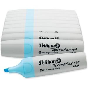 Pelikan 490 Eco Lot de 10 surligneurs Bleu pastel - Publicité Pelikan 490 Eco Lot de 10 surligneurs Bleu pastel - Publicité