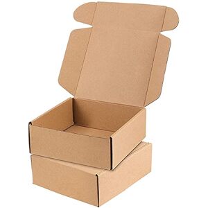 HAKZEON Lot de 100 Boîtes en Carton 100 x 100 x 51 mm, Petites Boîtes d'Expédition Marron pour Le stockage, Le transport, L'expédition, L'emballage - Publicité HAKZEON Lot de 100 Boîtes en Carton 100 x 100 x 51 mm, Petites Boîtes d'Expédition Marron pour Le stockage, Le transport, L'expédition, L'emballage - Publicité