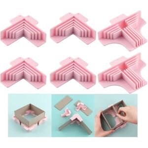 OTCRAFT Lot de 6 outils de maintien d'angle de cartonnage (3 mm, 2 mm, 1,5 mm, 1 mm) de large, pour couvertures de livres, boîtes en panneaux d'aggloméré, dioramas - Publicité OTCRAFT Lot de 6 outils de maintien d'angle de cartonnage (3 mm, 2 mm, 1,5 mm, 1 mm) de large, pour couvertures de livres, boîtes en panneaux d'aggloméré, dioramas - Publicité