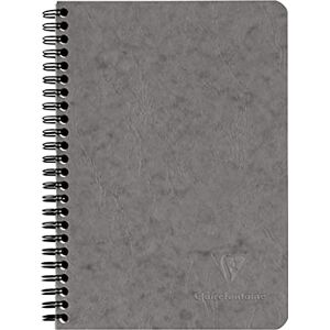 Clairefontaine 785665C Collection Nomaddict (ex Age Bag) Un Carnet à Pochettes Gris A5 120 Pages Détachables Lignées + 3 Intercalaires avec Poches de Rangement Couverture Carte Lustrée Grain Cuir - Publicité Clairefontaine 785665C Collection Nomaddict (ex Age Bag) Un Carnet à Pochettes Gris A5 120 Pages Détachables Lignées + 3 Intercalaires avec Poches de Rangement Couverture Carte Lustrée Grain Cuir - Publicité
