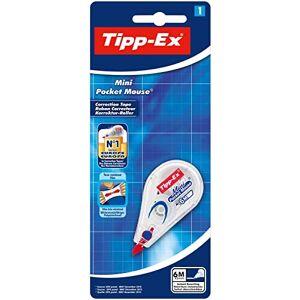 BIC Tipp-Ex Mini Pocket Mouse Ruban Correcteur 6 m x 5 mm, Blister de 1 - Publicité BIC Tipp-Ex Mini Pocket Mouse Ruban Correcteur 6 m x 5 mm, Blister de 1 - Publicité