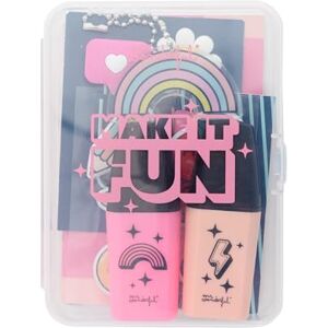 Mr. Wonderful Kit pour Décorer ton Agenda 2025 Make it fun Comprend 4 Autocollants en Relief et 2 Mini-Surligneurs - Publicité Mr. Wonderful Kit pour Décorer ton Agenda 2025 Make it fun Comprend 4 Autocollants en Relief et 2 Mini-Surligneurs - Publicité