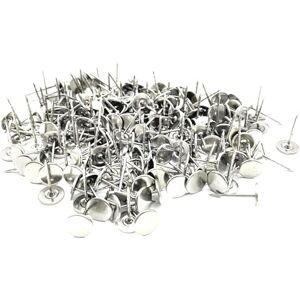 Chiloskit Lot de 1 000 épingles métalliques à tête plate pour équipement de vente au détail Anti-vol Encre et étiquettes de sécurité rigides 20 mm - Publicité Chiloskit Lot de 1 000 épingles métalliques à tête plate pour équipement de vente au détail Anti-vol Encre et étiquettes de sécurité rigides 20 mm - Publicité