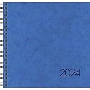 BRUNNEN Agenda semainier modèle 766 2024 Planning Hebdomadaire 2 pages = 1 semaine Taille de la feuille 21 x 20,5 cm Bleu - Publicité BRUNNEN Agenda semainier modèle 766 2024 Planning Hebdomadaire 2 pages = 1 semaine Taille de la feuille 21 x 20,5 cm Bleu - Publicité