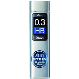 Pentel C273-HB Etui de 15 Mines 0,3 mm HB - Publicité Pentel C273-HB Etui de 15 Mines 0,3 mm HB - Publicité