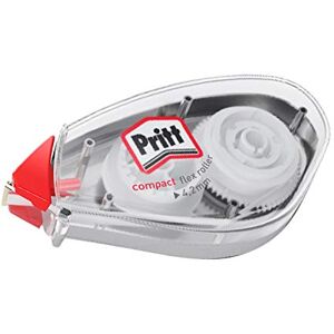 Henkel PRITT Roller de correction COMPACT , réécriture immédiate , résultat ultra propre 10 m de bande, largeur fine 4,2 mm - Publicité Henkel PRITT Roller de correction COMPACT , réécriture immédiate , résultat ultra propre 10 m de bande, largeur fine 4,2 mm - Publicité