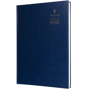 Collins Agenda semainier 2024 A5 avec rendez-vous De janvier à décembre Bleu A35.60-24 - Publicité Collins Agenda semainier 2024 A5 avec rendez-vous De janvier à décembre Bleu A35.60-24 - Publicité