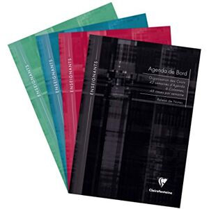 Clairefontaine 9069C Un Agenda de Bord Brochure Souple 6 Colonnes (48 cases/semaine) A4 21x29,7 cm 144 Pages (42 semaines) Papier Blanc 90 g Couverture Carte Pelliculée Couleur Aléatoire - Publicité Clairefontaine 9069C Un Agenda de Bord Brochure Souple 6 Colonnes (48 cases/semaine) A4 21x29,7 cm 144 Pages (42 semaines) Papier Blanc 90 g Couverture Carte Pelliculée Couleur Aléatoire - Publicité