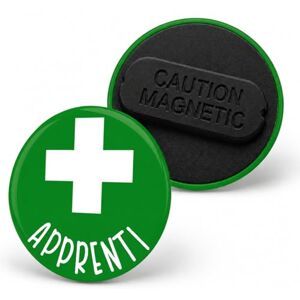 Badgmania Badge Magnétique 3.8cm Apprenti en Pharmacie Croix Fond Vert Identifiant Pharmacie - Publicité Badgmania Badge Magnétique 3.8cm Apprenti en Pharmacie Croix Fond Vert Identifiant Pharmacie - Publicité