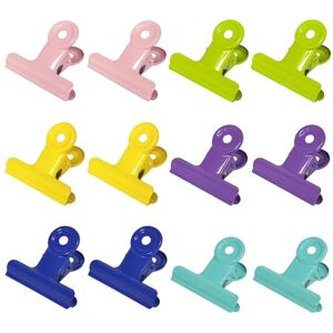Noaxylic 12 Pièces Pince Bulldog, Bulldog Clips Métal, 30 mm Couleurs Clips à Documents, Trombones en Métal, pour Photo, Domicile, L'école, Fournitures de Bureau, Boutiques - Publicité Noaxylic 12 Pièces Pince Bulldog, Bulldog Clips Métal, 30 mm Couleurs Clips à Documents, Trombones en Métal, pour Photo, Domicile, L'école, Fournitures de Bureau, Boutiques - Publicité