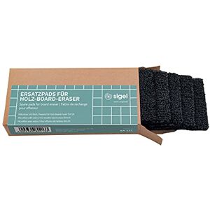 Sigel BA121 Lot de 5 Bandes de rechange en microfibre avec velcro pour effaceur de tableau BA120, 13 x 6 cm, noir - Publicité Sigel BA121 Lot de 5 Bandes de rechange en microfibre avec velcro pour effaceur de tableau BA120, 13 x 6 cm, noir - Publicité