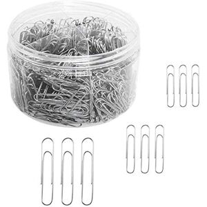 XSEXO Lot de 700 trombones en argent pour bureau et organisation de documents personnels (28 mm, 33 mm, 50 mm) - Publicité XSEXO Lot de 700 trombones en argent pour bureau et organisation de documents personnels (28 mm, 33 mm, 50 mm) - Publicité