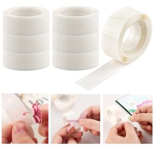 OTCRAFT Lot de 2 100 mini pastilles adhésives transparentes amovibles double face pour ballons, décoration de mariage ou loisirs créatifs 3 mm - Publicité OTCRAFT Lot de 2 100 mini pastilles adhésives transparentes amovibles double face pour ballons, décoration de mariage ou loisirs créatifs 3 mm - Publicité