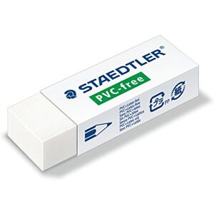 Staedtler 525 B20 ST Gomme en PVC et sans latex Blanc 23 x 13 x 65 mm - Publicité Staedtler 525 B20 ST Gomme en PVC et sans latex Blanc 23 x 13 x 65 mm - Publicité