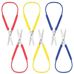 HANDI STITCH Lot de 6 Ciseaux 20 cm Droitiers et Gauchers À Boucle pour Petites Mains et Besoins Spéciaux Ouverture Facile Automatique pour Adulte et Enfants - Publicité HANDI STITCH Lot de 6 Ciseaux 20 cm Droitiers et Gauchers À Boucle pour Petites Mains et Besoins Spéciaux Ouverture Facile Automatique pour Adulte et Enfants - Publicité