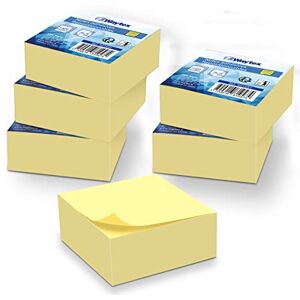Waytex A931651C6 1920 Notes autocollantes Pack de 6 blocs de 320 feuilles jaune carré 75x75 mm adhésives repositionnables - Publicité Waytex A931651C6 1920 Notes autocollantes Pack de 6 blocs de 320 feuilles jaune carré 75x75 mm adhésives repositionnables - Publicité