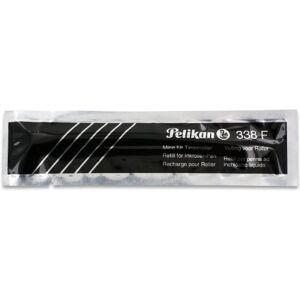 Pelikan Recharge Stylo roller à encre 338 Pte Fine Noir - Publicité Pelikan Recharge Stylo roller à encre 338 Pte Fine Noir - Publicité