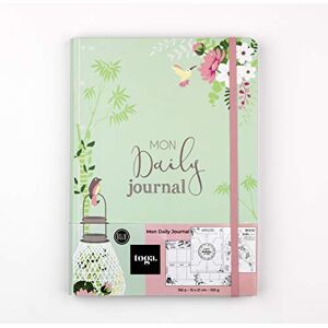 Toga DRAEGER Paris Carnet Bullet Journal Mon Daily Journal Bien être Fleuri 15,5 x 21,5 cm 192 Pages à Pois spécial Bullet Papier certifié FSC® Quelques Pages pré-remplies - Publicité Toga DRAEGER Paris Carnet Bullet Journal Mon Daily Journal Bien être Fleuri 15,5 x 21,5 cm 192 Pages à Pois spécial Bullet Papier certifié FSC® Quelques Pages pré-remplies - Publicité