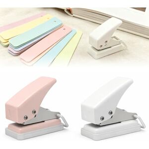 CDQZAIKEJI 2 Pcs Mini Perforateur Monotrou 1 Trou Portable Rose et Beige, Troueuse Papier Compacte, Perforatrice 1 Trou Pour Bureau éCole, Perforeuse Papier Manuelle, Poinconneuse Pour Diy Album et Classeur - Publicité CDQZAIKEJI 2 Pcs Mini Perforateur Monotrou 1 Trou Portable Rose et Beige, Troueuse Papier Compacte, Perforatrice 1 Trou Pour Bureau éCole, Perforeuse Papier Manuelle, Poinconneuse Pour Diy Album et Classeur - Publicité