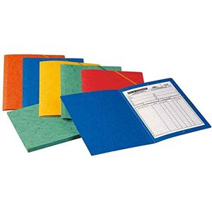 Oxford ELBA 100200262 Lot de 10 chemises à élastiques en carton Format A4 Couleurs assorties - Publicité Oxford ELBA 100200262 Lot de 10 chemises à élastiques en carton Format A4 Couleurs assorties - Publicité