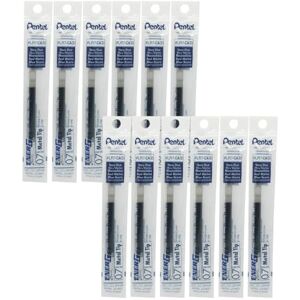 Pentel PENVO # LR7 Recharges pour Roller Energel BL57/77/107/117/407/TRL Bleu nuit Lot de 12 - Publicité Pentel PENVO # LR7 Recharges pour Roller Energel BL57/77/107/117/407/TRL Bleu nuit Lot de 12 - Publicité