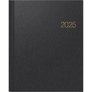 BRUNNEN Calendrier livre Model Manager Wt 7 Weektimer (2025), 2 pages = 1 semaine, 210 × 260 mm, 160 pages, couverture balacron, noir - Publicité BRUNNEN Calendrier livre Model Manager Wt 7 Weektimer (2025), 2 pages = 1 semaine, 210 × 260 mm, 160 pages, couverture balacron, noir - Publicité