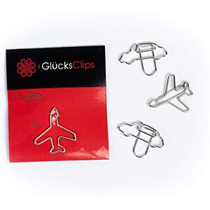 GlückClips GlücksClips Lot 12 Trombones Fantaisie Set Pince Document Décoratif Marque Page en Métal pour Feuilles de Papier Livre Trombones Bureau Fourniture Scolaire pour Adultes Enfants - Publicité GlückClips GlücksClips Lot 12 Trombones Fantaisie Set Pince Document Décoratif Marque Page en Métal pour Feuilles de Papier Livre Trombones Bureau Fourniture Scolaire pour Adultes Enfants - Publicité