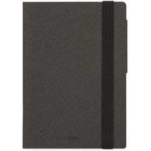 LEGAMI Agenda journalier petit 2026, Deep Graphite, 12 mois petit, fermeture avec élastique, journal de janvier 2026 à décembre 2026, en papier FSC certifié, 9,5 x 13,5 cm - Publicité LEGAMI Agenda journalier petit 2026, Deep Graphite, 12 mois petit, fermeture avec élastique, journal de janvier 2026 à décembre 2026, en papier FSC certifié, 9,5 x 13,5 cm - Publicité