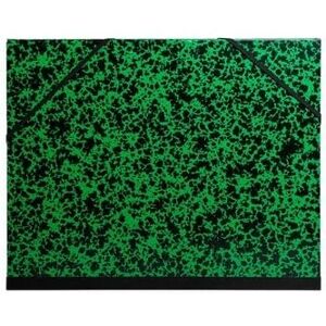 Exacompta Réf. 541200E 10 cartons à dessin Annonay avec élastiques dos toilé garde blanche dimensions 28 x 38 cm format à classer B4 (250 x 353 mm) couleur vert - Publicité Exacompta Réf. 541200E 10 cartons à dessin Annonay avec élastiques dos toilé garde blanche dimensions 28 x 38 cm format à classer B4 (250 x 353 mm) couleur vert - Publicité
