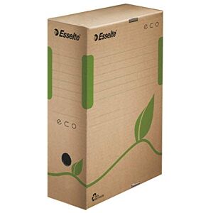 Esselte Lot de 25 Boîte d'Archives Eco A4 100 mm Carton Solide Empilable et Facile à Monter Rangement Documents Bureau Maison Brun 623917 - Publicité Esselte Lot de 25 Boîte d'Archives Eco A4 100 mm Carton Solide Empilable et Facile à Monter Rangement Documents Bureau Maison Brun 623917 - Publicité