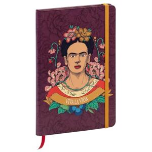 Clairefontaine 116217C Un Carnet Rembordé Rigide Décor Floral Frida Kahlo A5 14,8x21 cm, 160 Pages Lignées Papier Ivoire 90g Marque page fermeture à Elastique, 2 visuels, livraison aléatoire - Publicité Clairefontaine 116217C Un Carnet Rembordé Rigide Décor Floral Frida Kahlo A5 14,8x21 cm, 160 Pages Lignées Papier Ivoire 90g Marque page fermeture à Elastique, 2 visuels, livraison aléatoire - Publicité