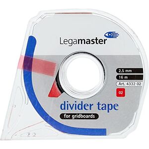 Legamaster 4332 02 Bande séparation 2,5 mm x 16 m Rouge - Publicité Legamaster 4332 02 Bande séparation 2,5 mm x 16 m Rouge - Publicité
