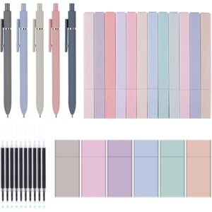 TOATELU Lot de 33 surligneurs pastel : 12 marqueurs esthétiques 5 stylos gel à encre noire avec 10 mines de rechange incluses et 6 rubans correcteurs Fournitures scolaires pour journal, bible, bureau - Publicité TOATELU Lot de 33 surligneurs pastel : 12 marqueurs esthétiques 5 stylos gel à encre noire avec 10 mines de rechange incluses et 6 rubans correcteurs Fournitures scolaires pour journal, bible, bureau - Publicité