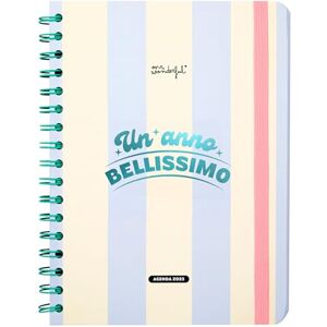 Mr. Wonderful Agenda Wonder 2025 hebdomadaire Une belle année Comprend 8 feuilles d'autocollants et Blocs de notes autocollantes avec différentes formes - Publicité Mr. Wonderful Agenda Wonder 2025 hebdomadaire Une belle année Comprend 8 feuilles d'autocollants et Blocs de notes autocollantes avec différentes formes - Publicité