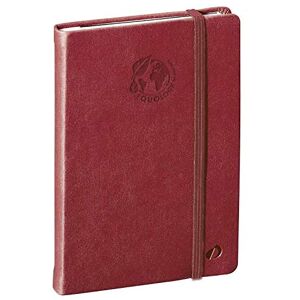 QUO VADIS Carnet de notes Emboîté Equology, 10x15cm, papier 100% recyclé, ligné, 192p, couleur Rouge cerise - Publicité QUO VADIS Carnet de notes Emboîté Equology, 10x15cm, papier 100% recyclé, ligné, 192p, couleur Rouge cerise - Publicité