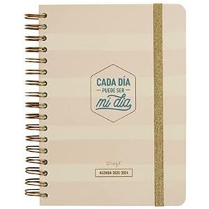 Mr. Wonderful , Agenda Wonder 2023-2024 Journal Rose, Chaque jour peut être ma journée - Publicité Mr. Wonderful , Agenda Wonder 2023-2024 Journal Rose, Chaque jour peut être ma journée - Publicité